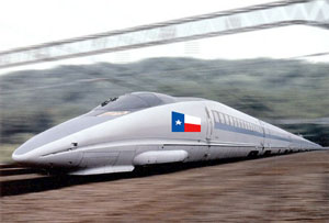 FORMER TxDOT COMMISSIONER PEDALS BULLET TRAIN