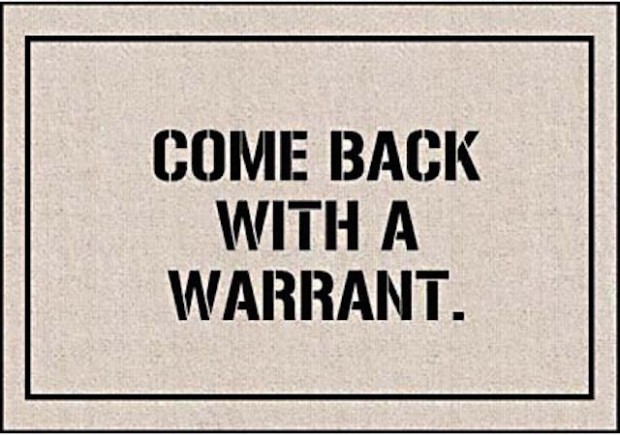 POLICE CHIEF : SURRENDER 4TH AMENDMENT TO POLICE