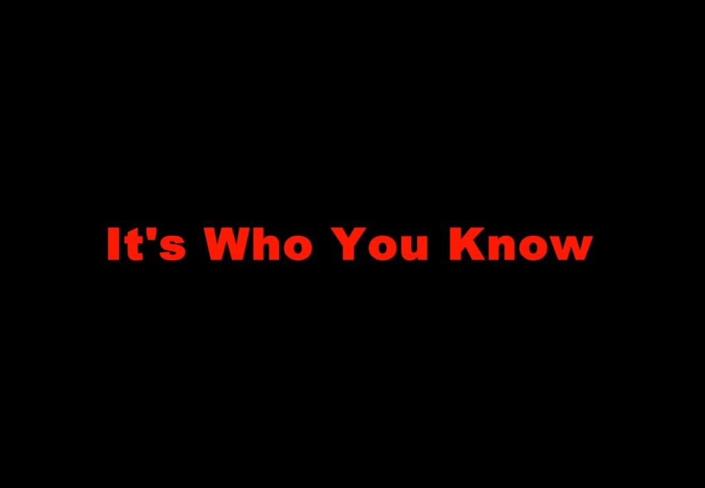 FOR COMMI$$IONER$ NOT WHAT FIRMS KNOW BUT WHO THEY KNOW